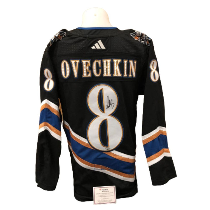Chandail officiel Adidas signé - Alex Ovechkin RR 2.0 Fanatics coa