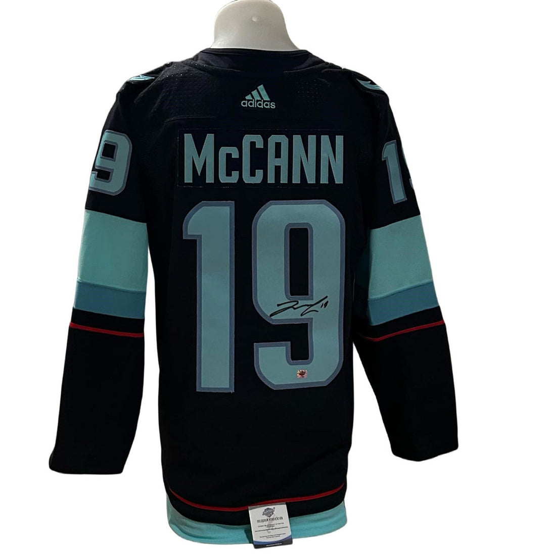 Chandail officiel Adidas signé - Jared Mccann domicile East Coast coa