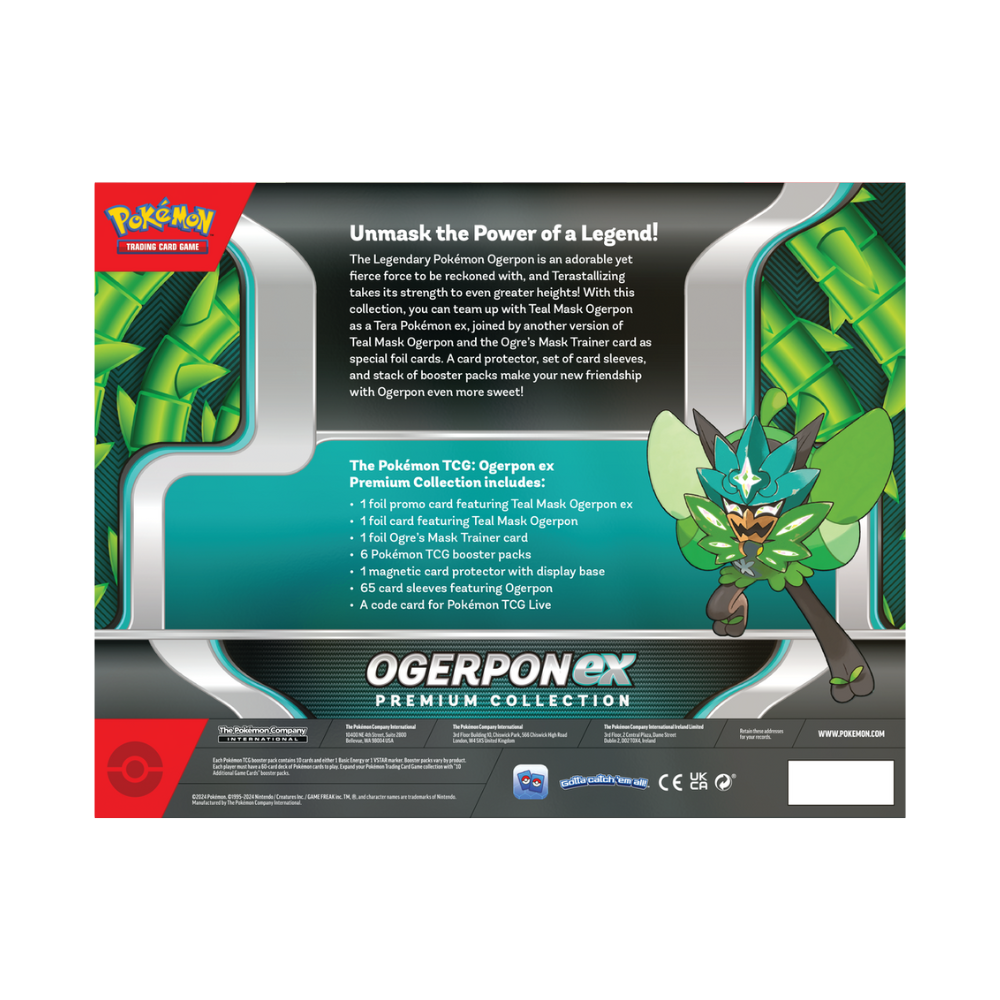 Pokémon Ogerpon Ex Premium Collection Box
