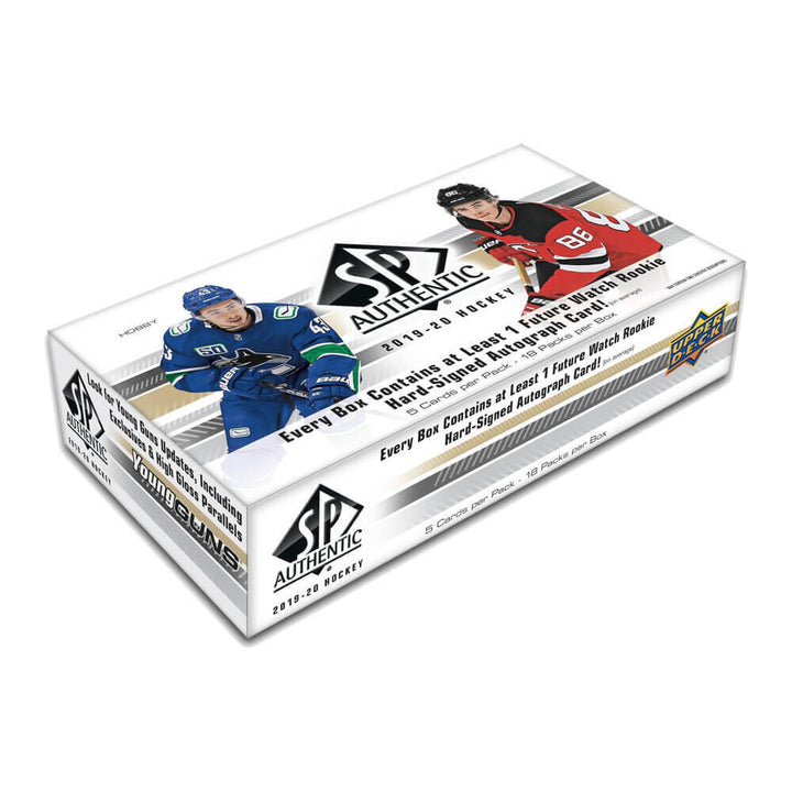 2019-20 Upper Deck SP Authentic Hockey Hobby Box
