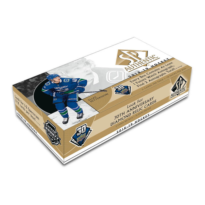 2018-19 Upper Deck SP Authentic Hockey Hobby