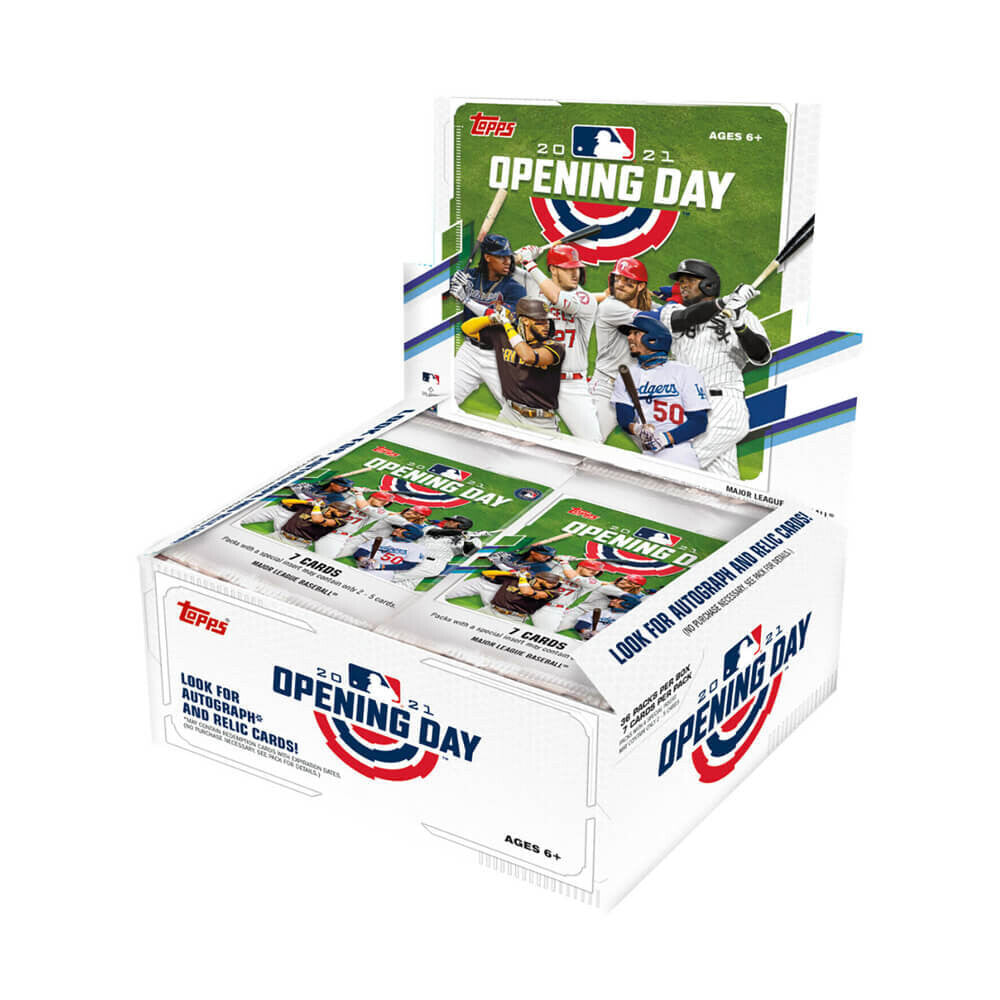 2021 Topps Opening Day Baseball Hobby Box