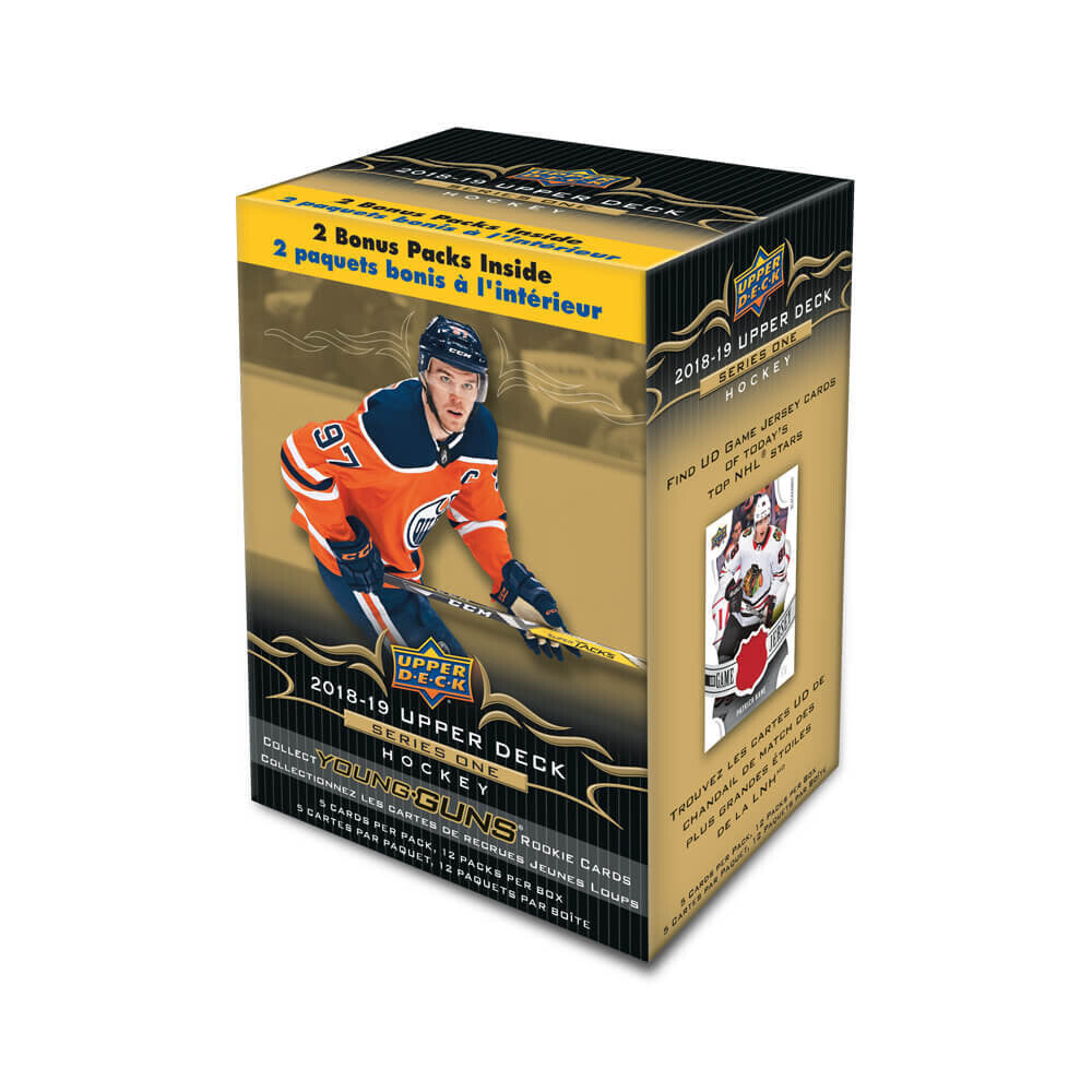 2018-19 Upper Deck Series 1 Hockey Blaster Box