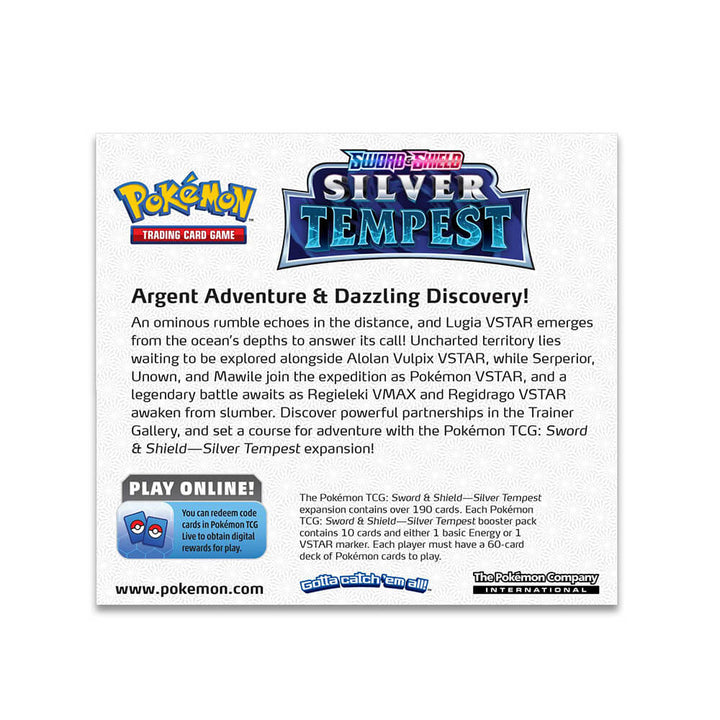 Pokémon - Sword & Shield Silver Tempest - Booster Box