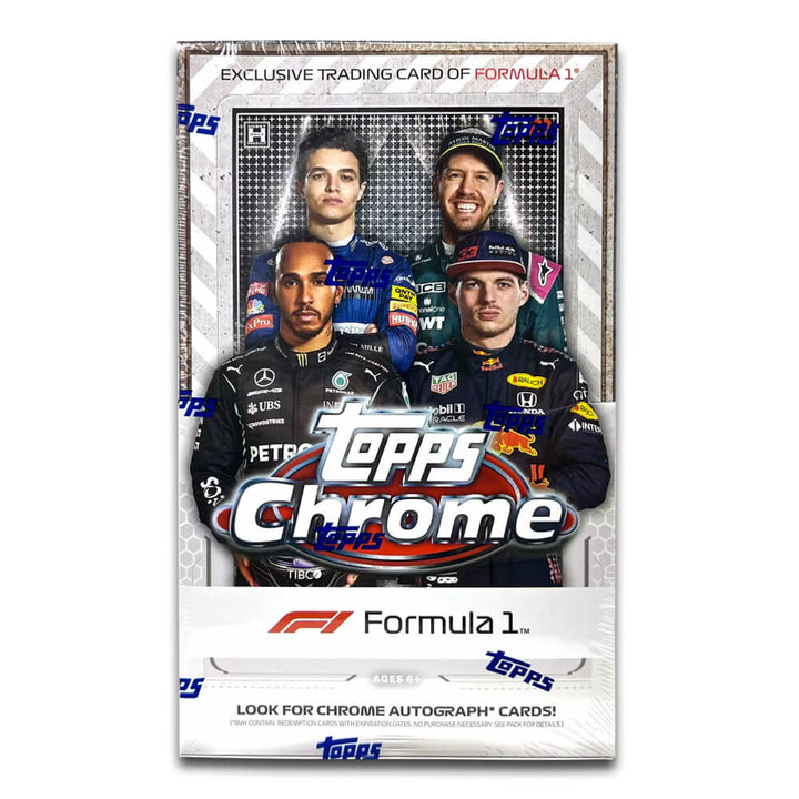 2021 Topps Chrome Formula 1 Racing Hobby Box