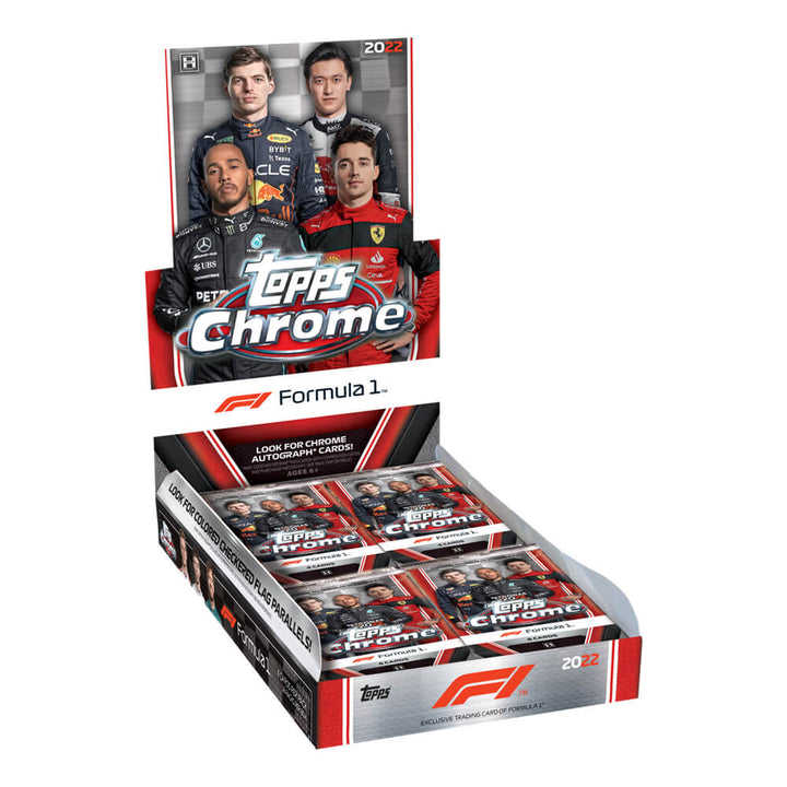 2022 Topps Chrome Formula 1 Racing Hobby Box