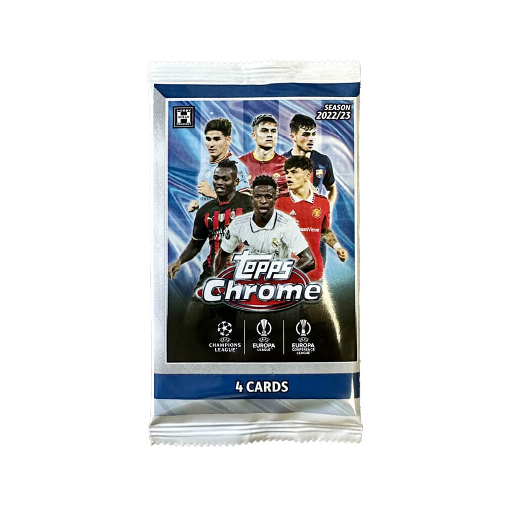 2022-23 Topps UEFA Club Competitions Chrome Hobby Box