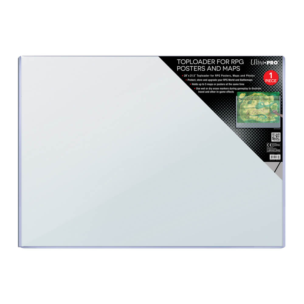 Ultra Pro Toploader de 29" x 21,5" pour les posters et cartes RPG