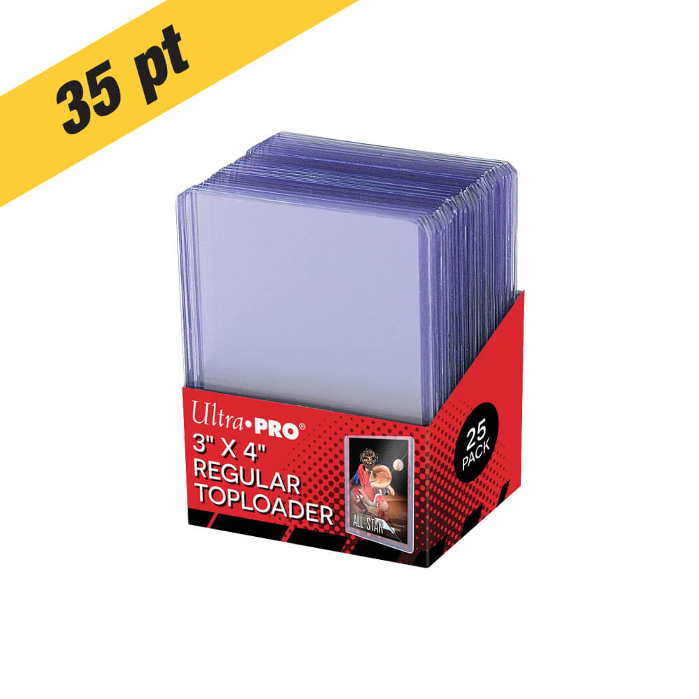 Ultra Pro Toploaders Régulier 3x4 - 35 pt