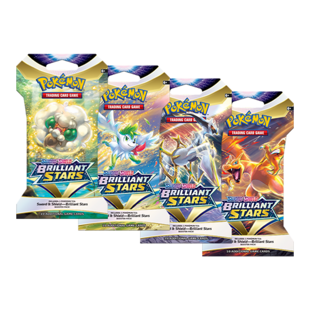 Pokémon Sword & Shield Brilliant Stars Sleeved Pack
