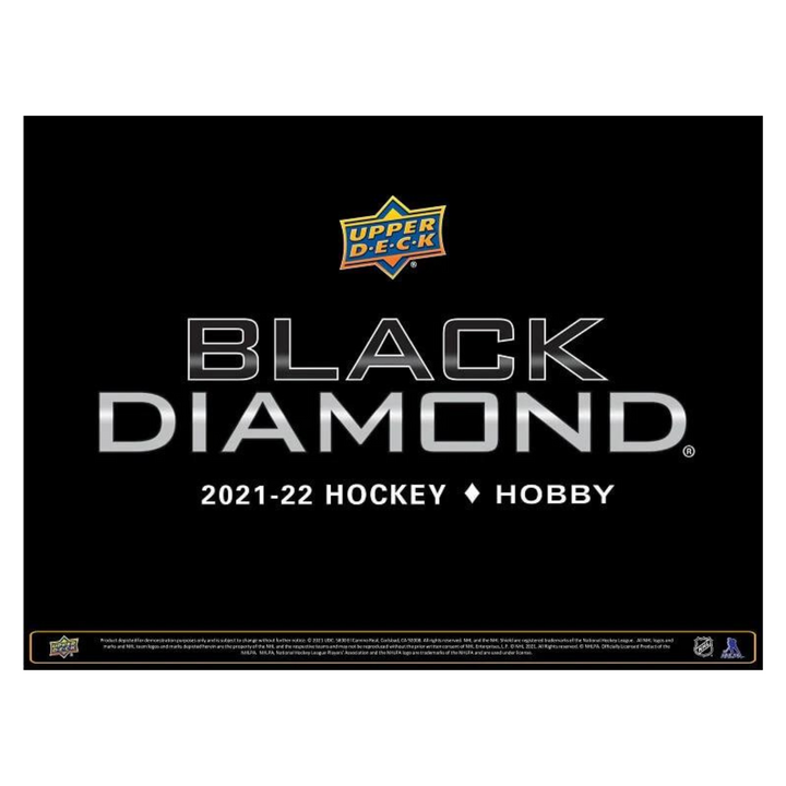 2021-22 Upper Deck Black Diamond Hockey Hobby Box