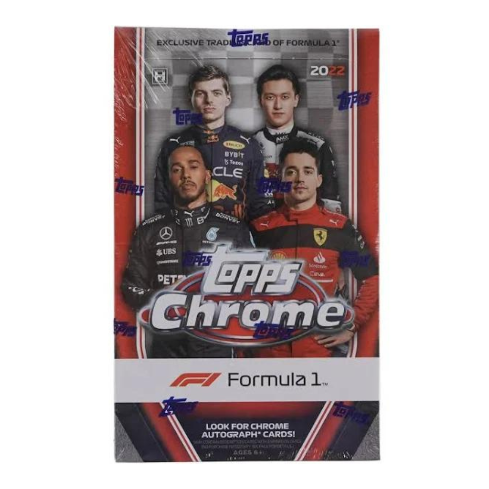 2022 Topps Chrome Formula 1 Racing Hobby Box
